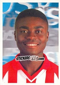 Sticker Eric Addo (Portrait) - PSV Eindhoven 2000-2001 - Panini