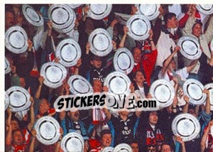 Sticker Fan's in celebration - PSV Eindhoven 2000-2001 n. 111 - Panini
