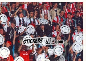 Sticker Fan's in celebration - PSV Eindhoven 2000-2001 - Panini