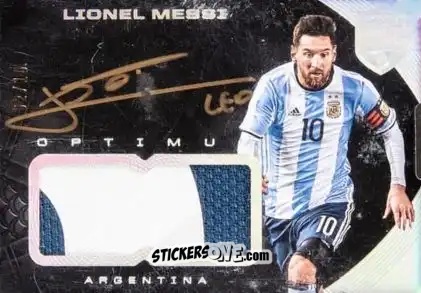 Sticker Lionel Messi - 2018 Eminence Soccer n. OPA13 - Panini