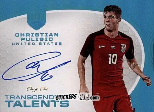 Cromo Christian Pulisic - 2018 Eminence Soccer n. TRT19 - Panini