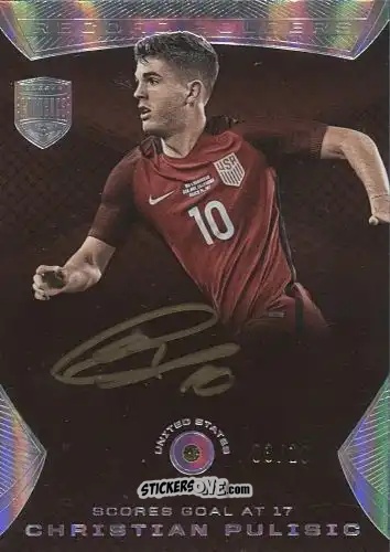 Cromo Christian Pulisic - 2018 Eminence Soccer n. RH60 - Panini
