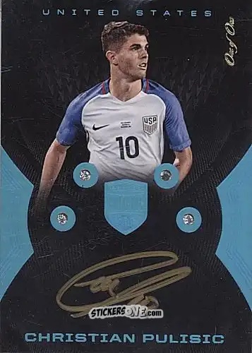 Cromo Christian Pulisic - 2018 Eminence Soccer n. QDA15 - Panini