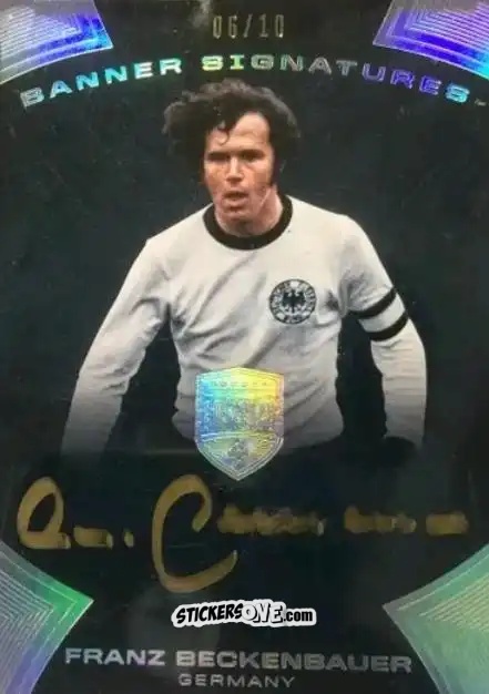 Figurina Franz Beckenbauer - 2018 Eminence Soccer n. BSA29 - Panini