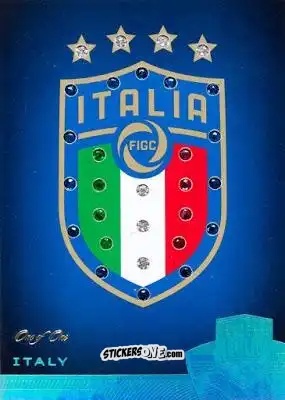 Figurina Italy - 2018 Eminence Soccer n. TE4 - Panini