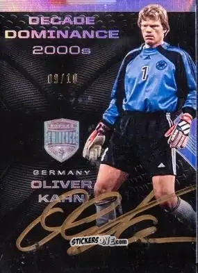 Cromo Oliver Kahn - 2018 Eminence Soccer n. DD15 - Panini