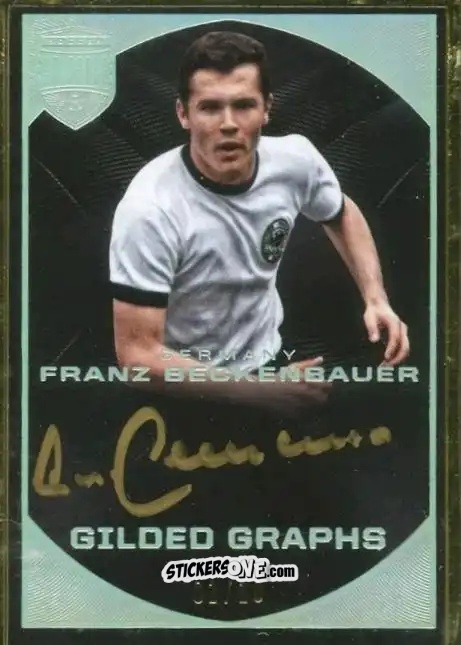 Figurina Franz Beckenbauer - 2018 Eminence Soccer n. GA30 - Panini