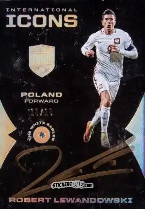 Sticker Robert Lewandowski - 2018 Eminence Soccer n. II2 - Panini