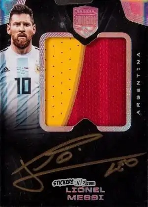 Sticker Lionel Messi - 2018 Eminence Soccer n. JP13 - Panini