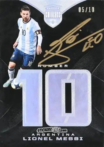 Sticker Lionel Messi - 2018 Eminence Soccer n. NU8 - Panini