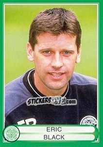 Sticker Erick Black - Celtic FC 1999-2000 - Panini