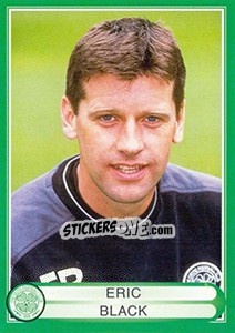 Sticker Erick Black - Celtic FC 1999-2000 n. 9 - Panini