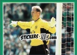 Sticker Jonathan Gould in action - Celtic FC 1999-2000 n. 13 - Panini