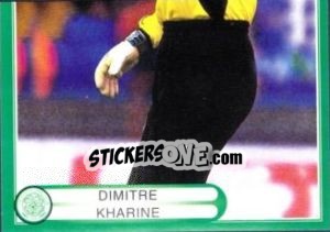 Sticker Dmitri Kharin in action - Celtic FC 1999-2000 - Panini
