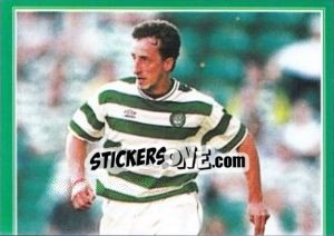 Sticker Stephane Mahe in action - Celtic FC 1999-2000 - Panini