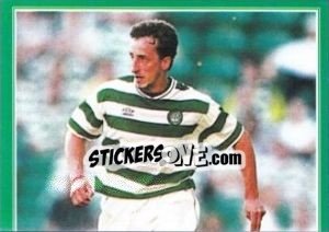 Sticker Stephane Mahe in action - Celtic FC 1999-2000 n. 25 - Panini