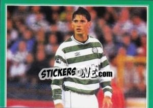 Cromo Jackie McNamara in action - Celtic FC 1999-2000 - Panini
