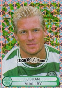 Sticker Johan Mjallby - Celtic FC 1999-2000 - Panini