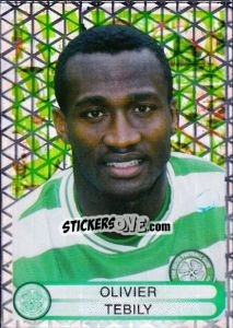Sticker Olivier Tebily - Celtic FC 1999-2000 - Panini