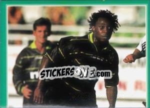 Cromo Regi Blinker in action - Celtic FC 1999-2000 - Panini