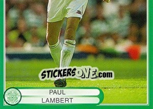 Sticker Paul Lambert in action - Celtic FC 1999-2000 n. 50 - Panini