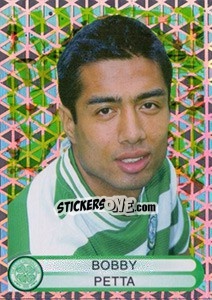 Sticker Bobby Petta - Celtic FC 1999-2000 n. 56 - Panini