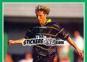 Cromo Vidar Riseth in action - Celtic FC 1999-2000 - Panini