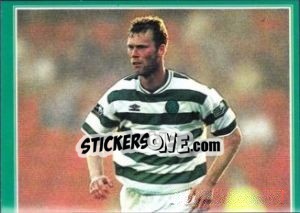 Cromo Morten Wieghorst in action - Celtic FC 1999-2000 - Panini