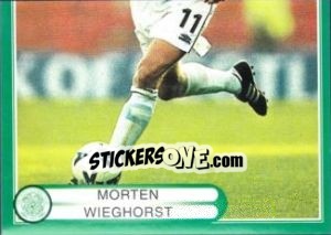 Sticker Morten Wieghorst in action - Celtic FC 1999-2000 - Panini