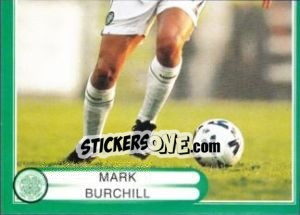 Sticker Mark Burchill in action - Celtic FC 1999-2000 n. 71 - Panini