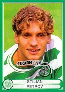 Sticker Stiliyan Petrov - Celtic FC 1999-2000 - Panini