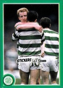 Sticker True Celt Tommy Burns - Celtic FC 1999-2000 - Panini