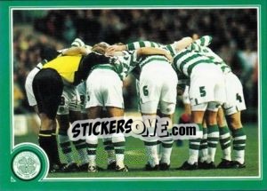 Cromo The Huddle! - Celtic FC 1999-2000 - Panini