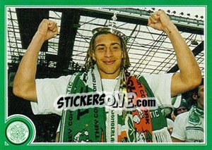 Sticker Hooray Henrik! - Celtic FC 1999-2000 - Panini