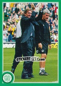 Sticker The King is back... - Celtic FC 1999-2000 - Panini