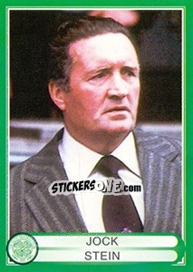 Sticker Jock Stein - Celtic FC 1999-2000 n. 150 - Panini