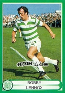 Sticker Bobby Lennox - Celtic FC 1999-2000 n. 153 - Panini