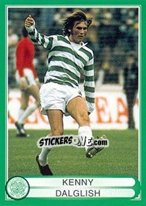 Sticker Kenny Dalglish in action - Celtic FC 1999-2000 n. 155 - Panini