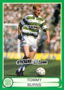 Cromo Tommy Burns - Celtic FC 1999-2000 - Panini
