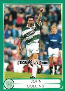 Sticker John Collins - Celtic FC 1999-2000 - Panini