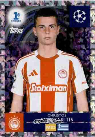 Figurina Christos Mouzakitis - UEFA Champions League 2025-2026
 n. 288 - Topps