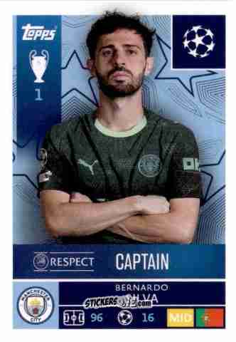 Cromo Bernardo Silva - UEFA Champions League 2025-2026
 n. 299 - Topps