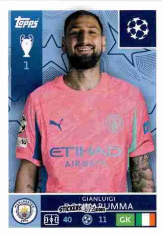Cromo Gianluigi Donnarumma - UEFA Champions League 2025-2026
 n. 300 - Topps