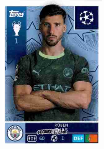 Cromo Ruben Dias - UEFA Champions League 2025-2026
 n. 303 - Topps