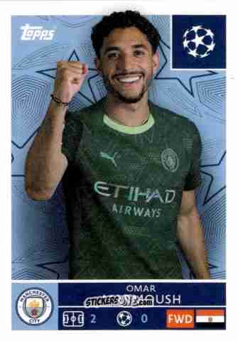Cromo Omar Marmoush - UEFA Champions League 2025-2026
 n. 311 - Topps