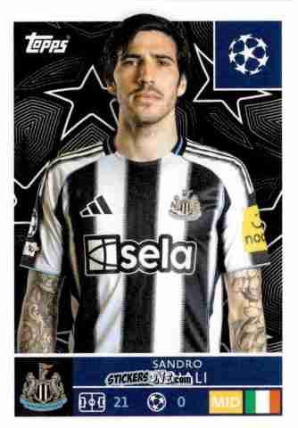 Figurina Sandro Tonali - UEFA Champions League 2025-2026
 n. 320 - Topps