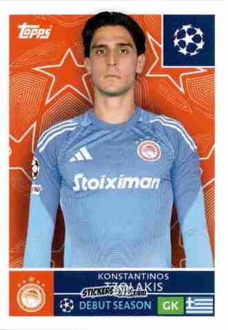 Cromo Konstantinos Tzolakis - UEFA Champions League 2025-2026
 n. 328 - Topps