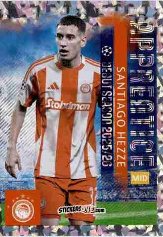 Cromo Santiago Hezze - UEFA Champions League 2025-2026
 n. 333 - Topps
