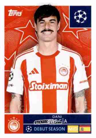 Cromo Dani Garcia - UEFA Champions League 2025-2026
 n. 335 - Topps
