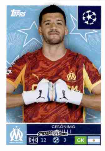 Figurina Geronimo Rulli - UEFA Champions League 2025-2026
 n. 342 - Topps